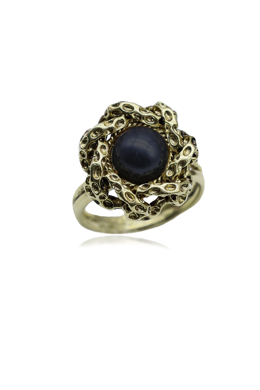 OPHIDIA BLACK PEARL RING