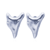 OPIA SILVER STUD EARRINGS