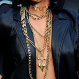 OPIA GOLD PLATED PENDANT NECKLACE