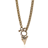 OPIA HEART CHAIN NECKLACE