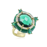 GRAZIA CRYSTAL STATEMENT RING