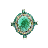 GRAZIA CRYSTAL STATEMENT RING