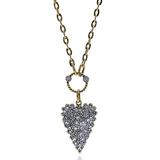 PASSIONE CRYSTAL HEART NECKLACE