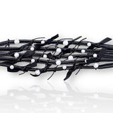 PELLIS LEATHER CHOKER NECKLACE
