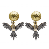 GOLD PHOENIX EARRINGS