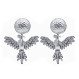 SILVER PHOENIX EARRINGS
