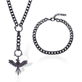 PHOENIX DARK CHAIN NECKLACE