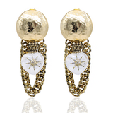 POLE HEART EARRINGS