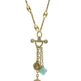 RAIDHSE GOLD MEDALLION NECKLACE