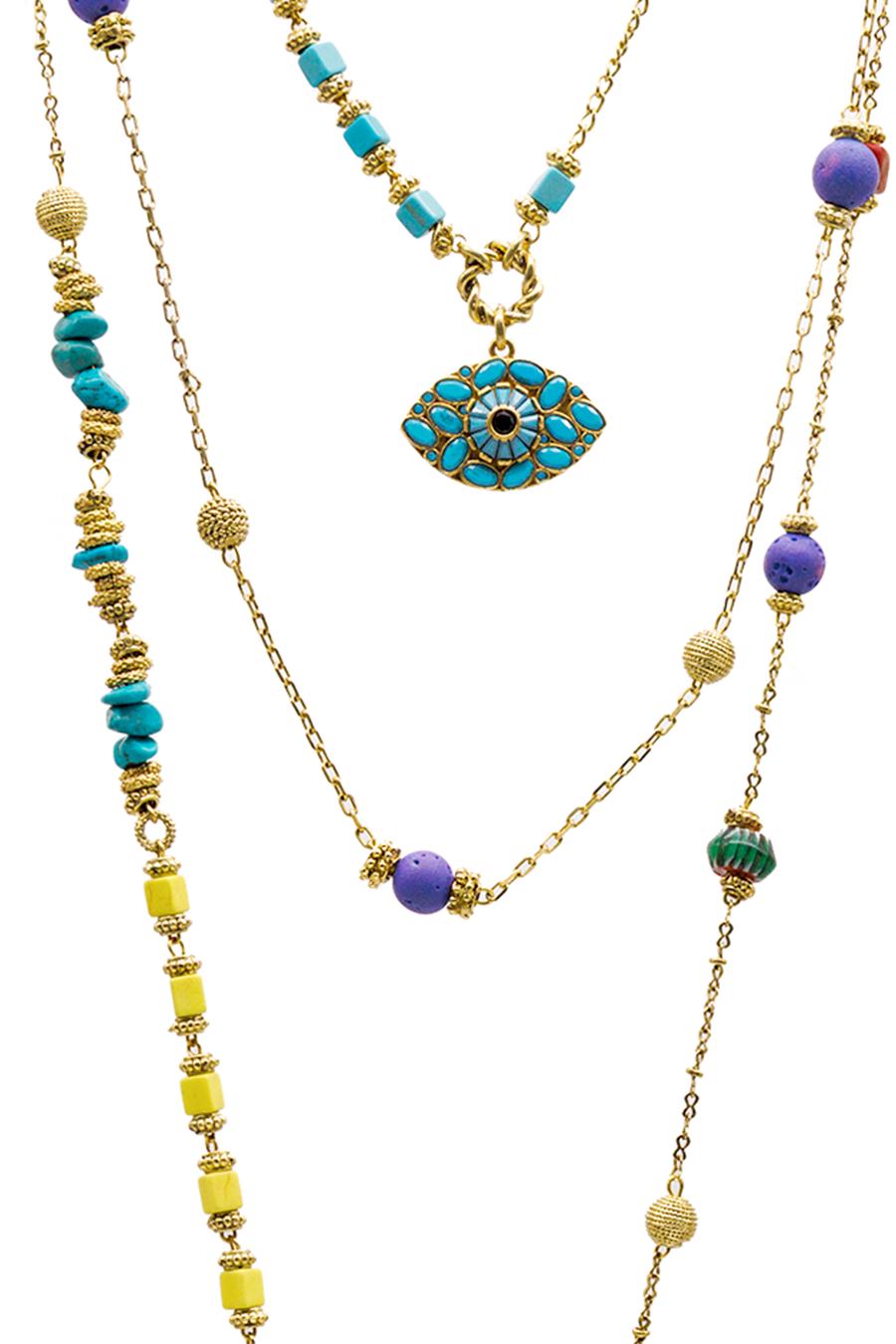 RAQSY GEMSTONE NECKLACE