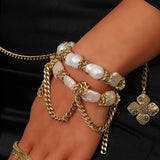 RESPLANDOR BAROQUE PEARL BRACELET