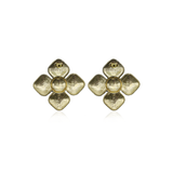 RINCON DEL CIELO CLOVER STUD EARRINGS