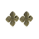 RINCON DEL CIELO CLOVER STUD EARRINGS