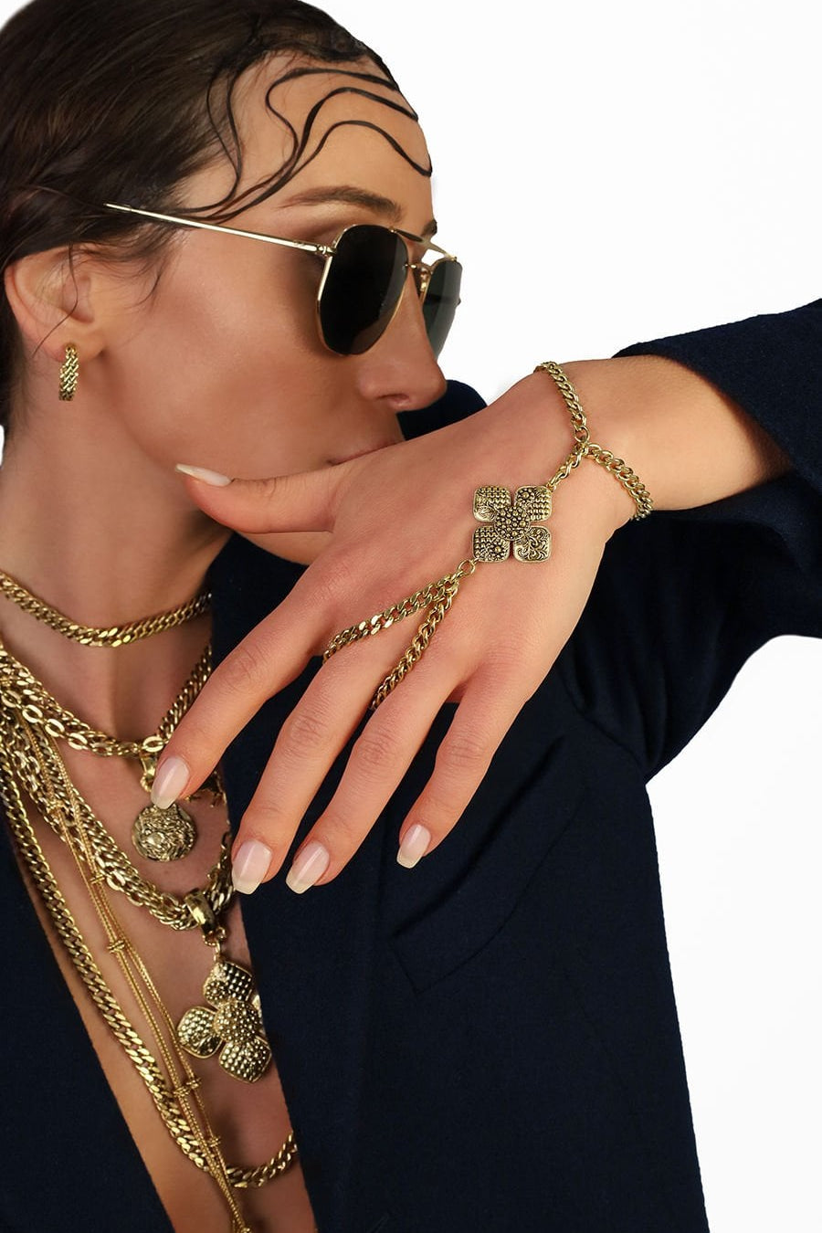 RINCON HAND CHAIN BRACELET