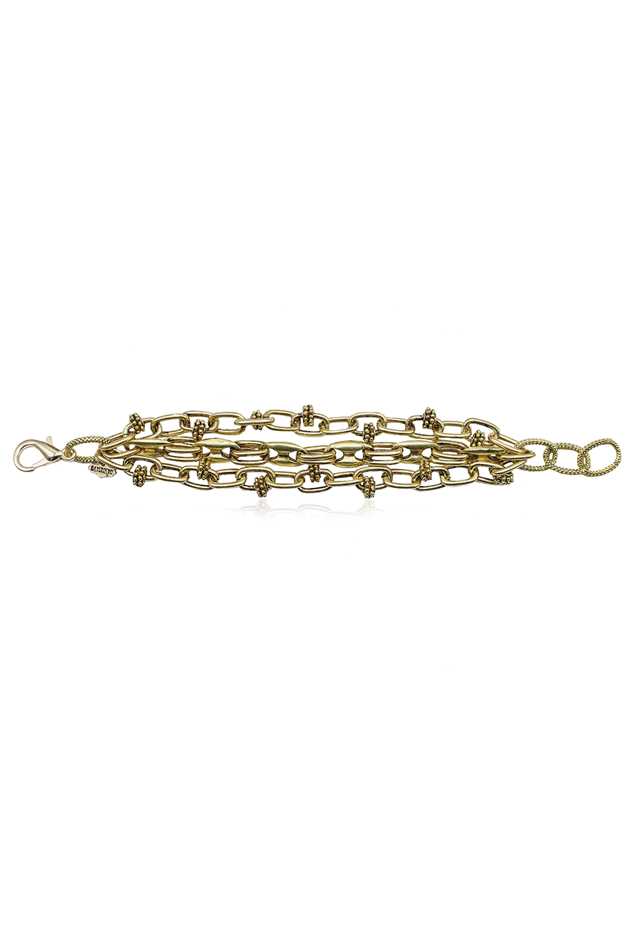 SAVIENOT GOLD PLATED CHAIN BRACELET