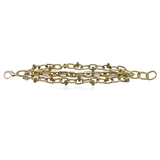 SAVIENOT GOLD PLATED CHAIN BRACELET