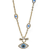 EYE GOLD PLATED NECKLACE