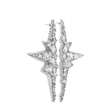 SIAURE CRYSTAL STUD EARRINGS
