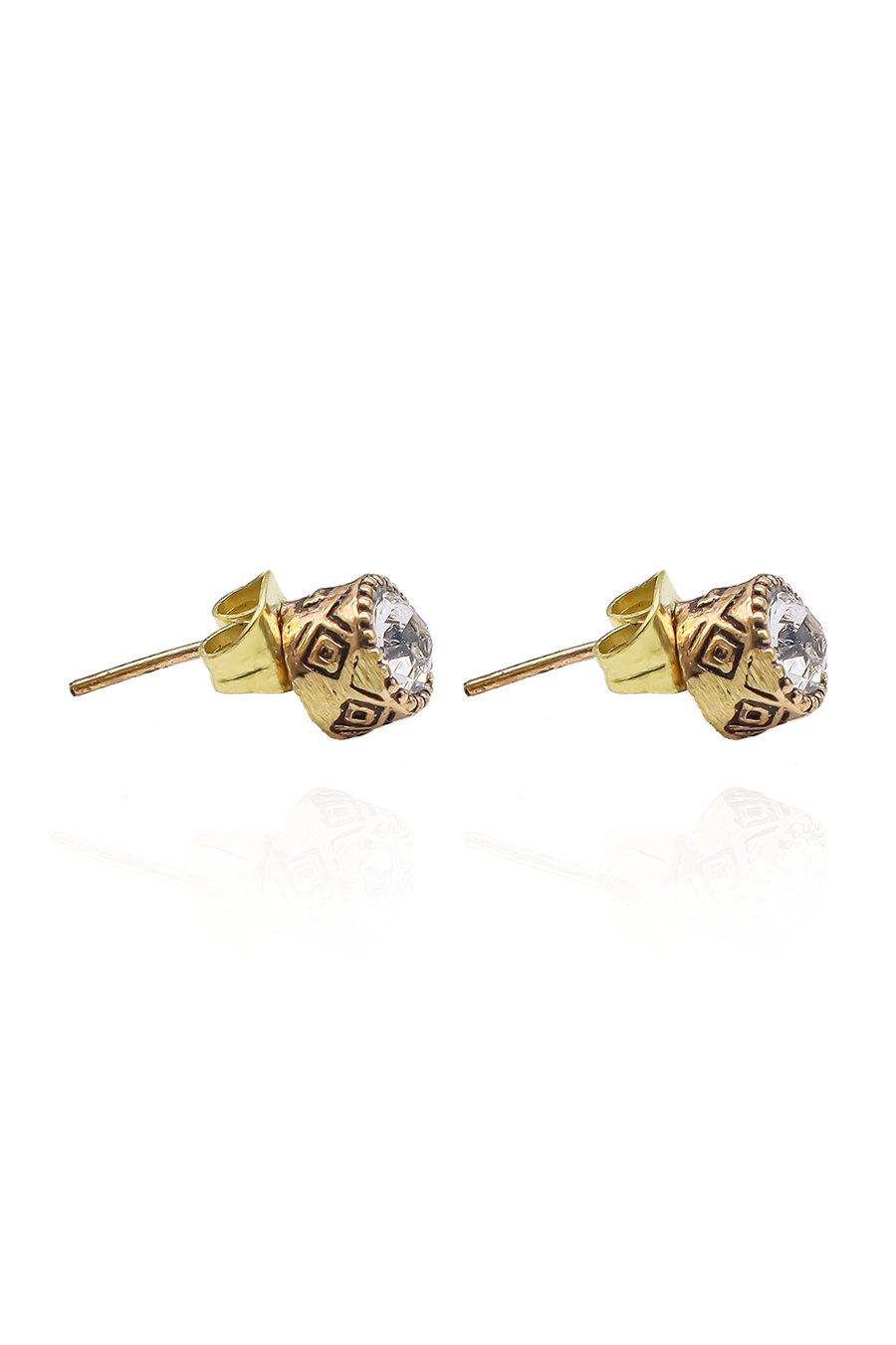 SOLITAIRE STUD EARRINGS