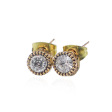 SOLITAIRE STUD EARRINGS