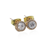 SOLITAIRE STUD EARRINGS
