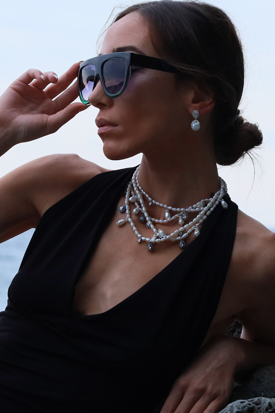 PEARL DROP EARRINGS