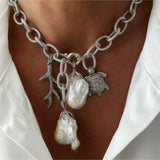 TEMIS BAROQUE PEARL NECKLACE