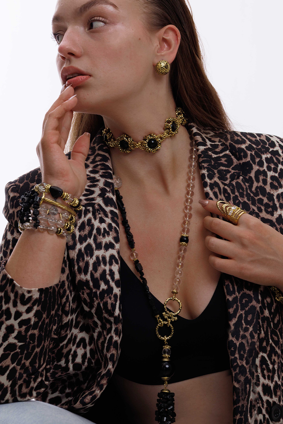 TENORA GEMSTONE NECKLACE
