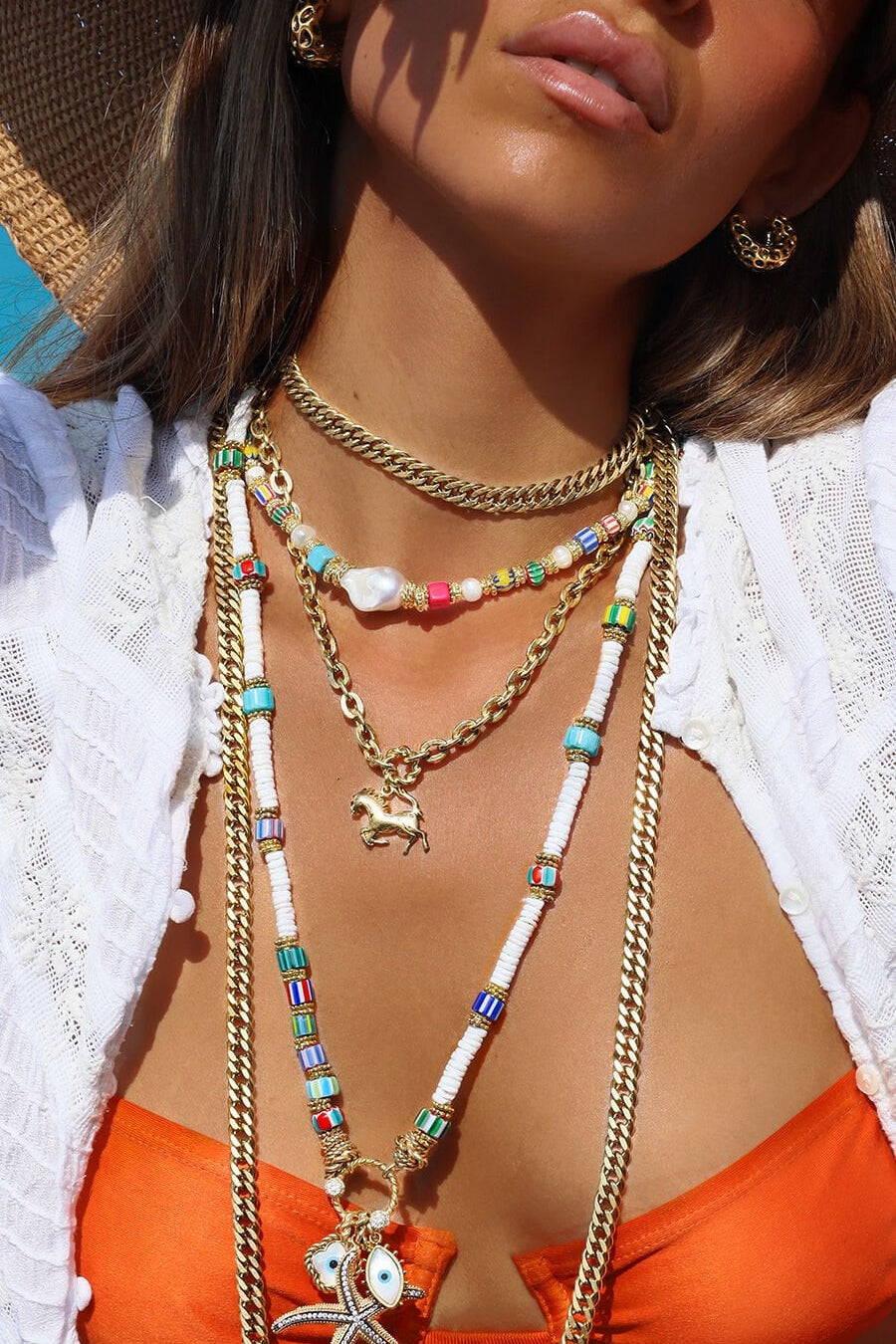 BOHEMIAN LIORA GEMSTONE NECKLACE