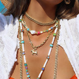 BOHEMIAN LIORA GEMSTONE NECKLACE