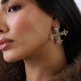 THRESH STUD EARRINGS