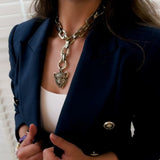 TIGRE GOLD CHAIN NECKLACE