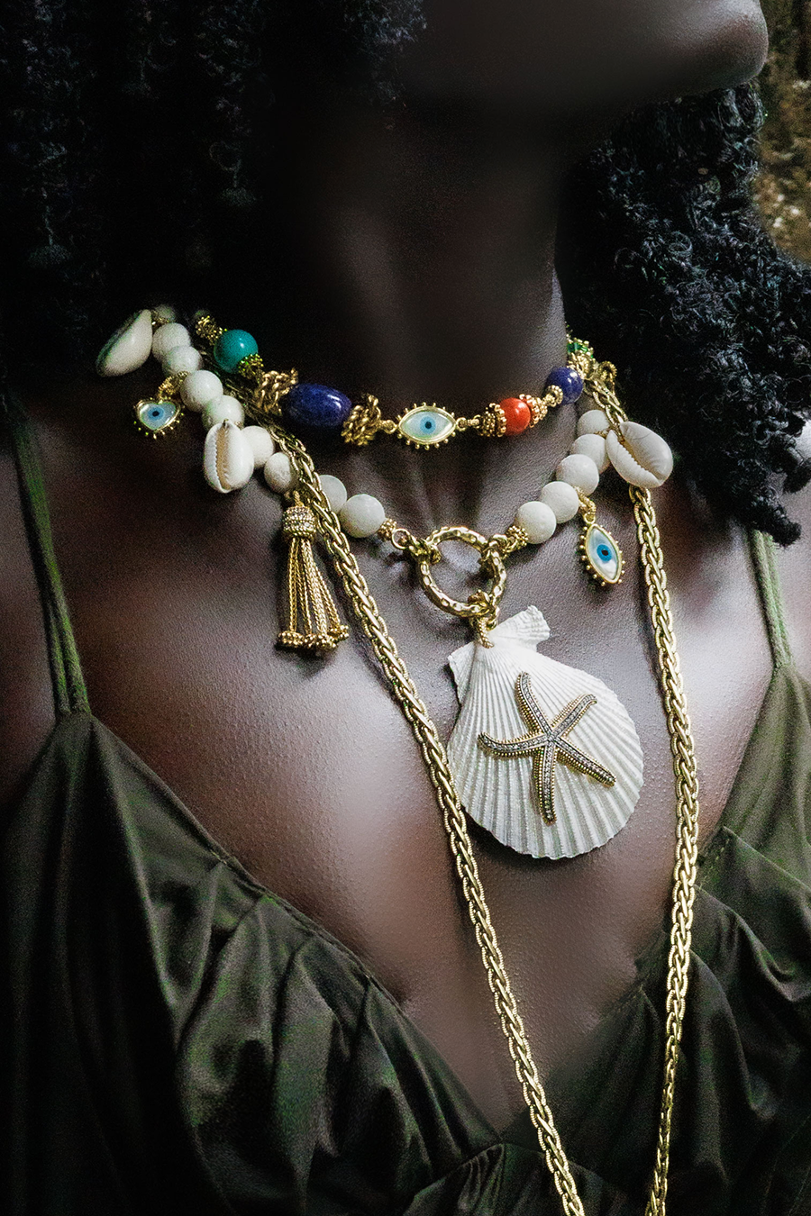 VAELYN GEMSTONE NECKLACE