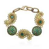 VALIASO CRYSTAL CHARM BRACELET