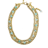 VESTRA GEMSTONE NECKLACE