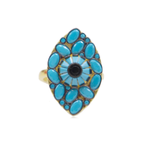 VIREA TURQUOISE EYE RING