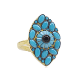 VIREA TURQUOISE EYE RING