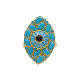 VIREA TURQUOISE EYE RING