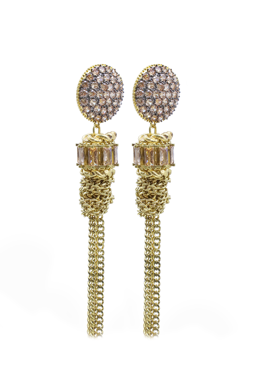 ORIALIS CRYSTAL DANGLE EARRINGS