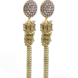 ORIALIS CRYSTAL DANGLE EARRINGS