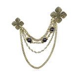 CELESTIA GOLD PLATED BROOCH