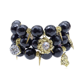 NOXELIA ONYX CUFF BRACELET