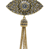 IMPRESION GOLD PLATED EYE NECKLACE
