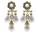 LYXARA PEARL EARRINGS