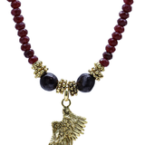 MELETE GEMSTONE NECKLACE