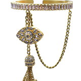 BELLISSIMO CRYSTAL BANGLE BRACELET