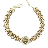 LEO GOLD PLATED CHOKER NECKLACE