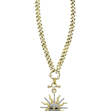 MASCHERA GOLD PENDANT NECKLACE