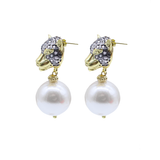 INFINIE PEARL DROP EARRINGS
