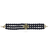 RUNE ONYX CHOKER NECKLACE